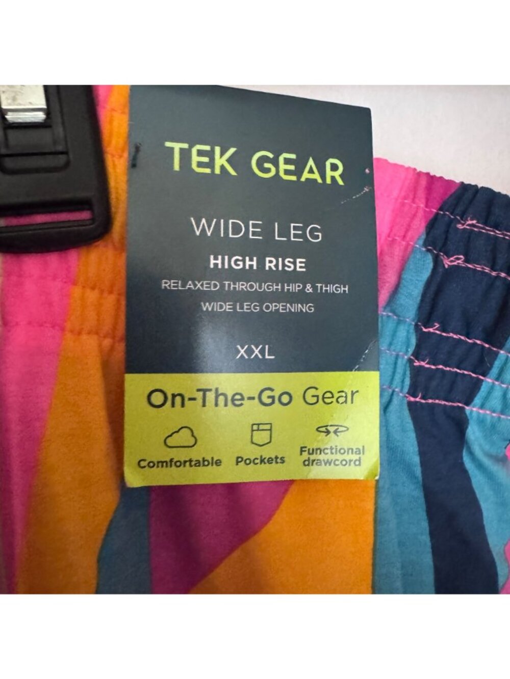 Tek Gear On-The-Go Gear Women Wide Leg High Rise Pants Size XXL - Picture 5 of 8